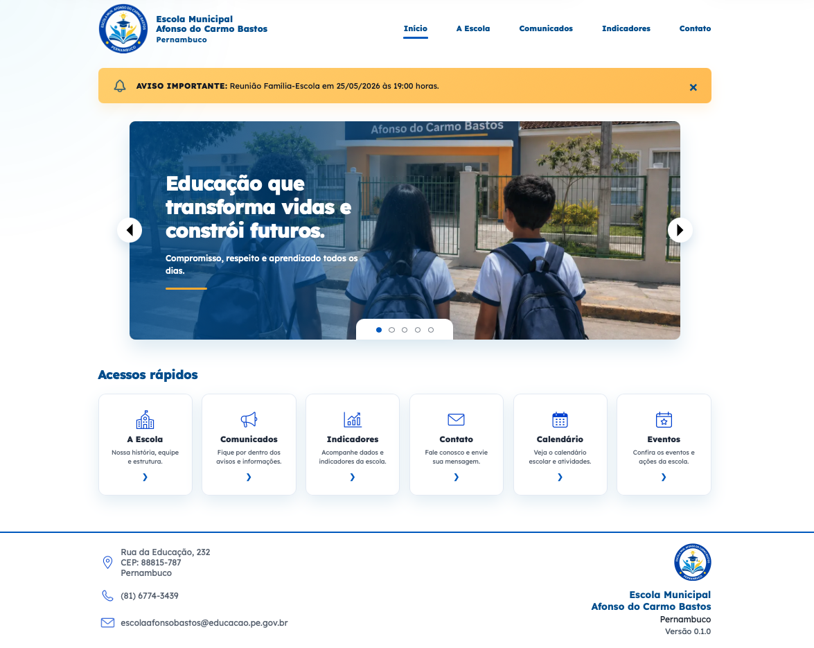 Site Institucional